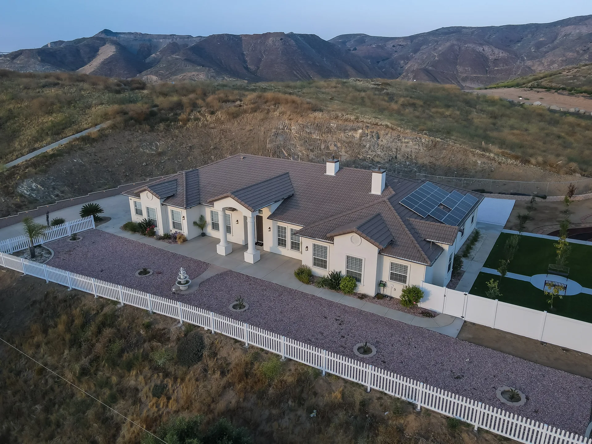 Exterior of Manitou Home in Corona, California